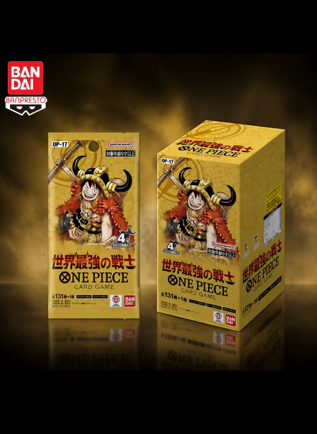 ONE PIECE OP-17 The World's Strongest Warriors JAP