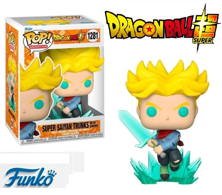 Funko Pop! Dragon Ball Super – Super Saiyan Trunks with Sword #1281