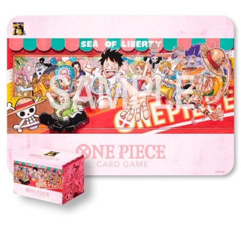 One Piece Card Game – Playmat & Card Case Set 25th Anniversary (ENG)
