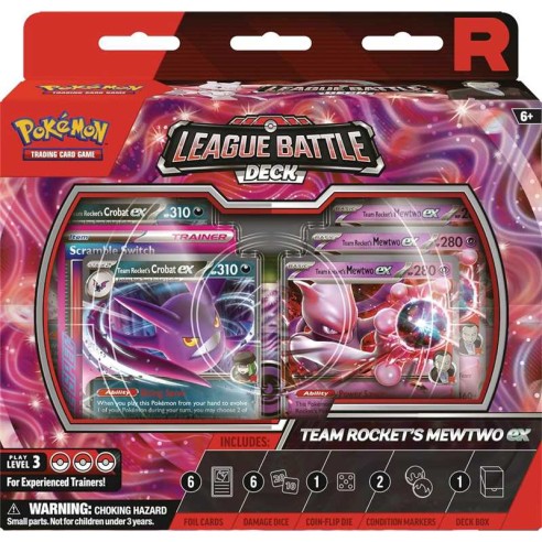 Pokémon – Mazzo Lotte di Lega Mewtwo‑ex del Team Rocket (ITA)